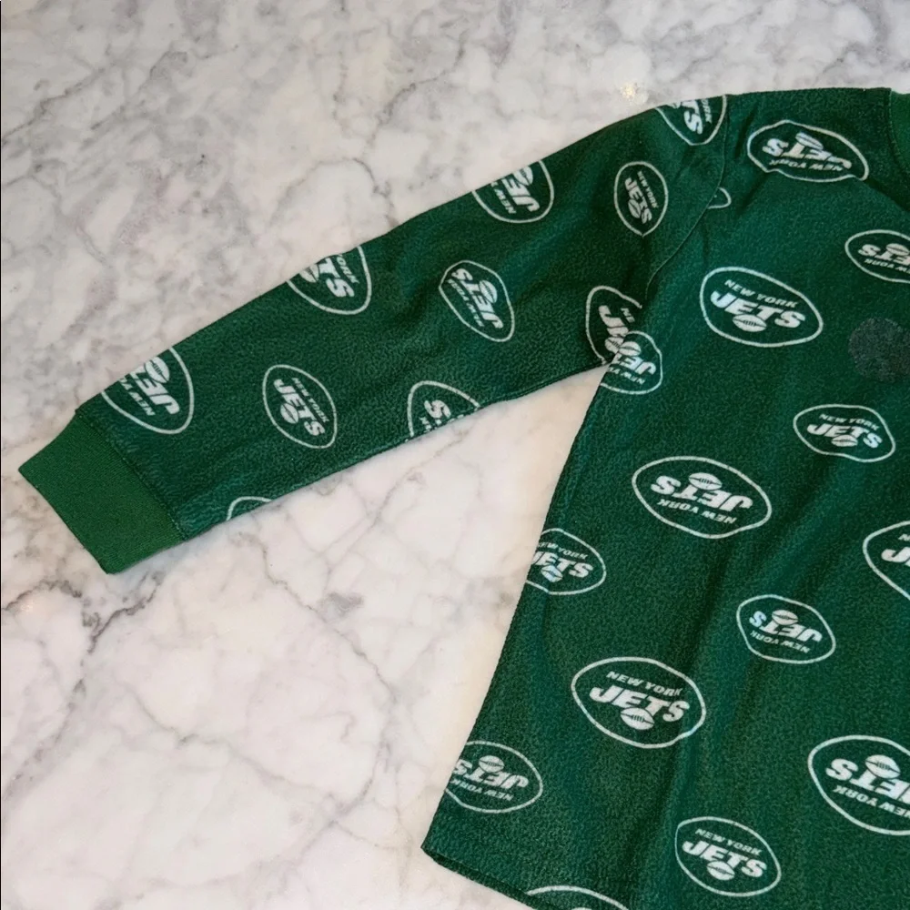 NFL Green Jets Logo Sleepwear Set 5/6Y